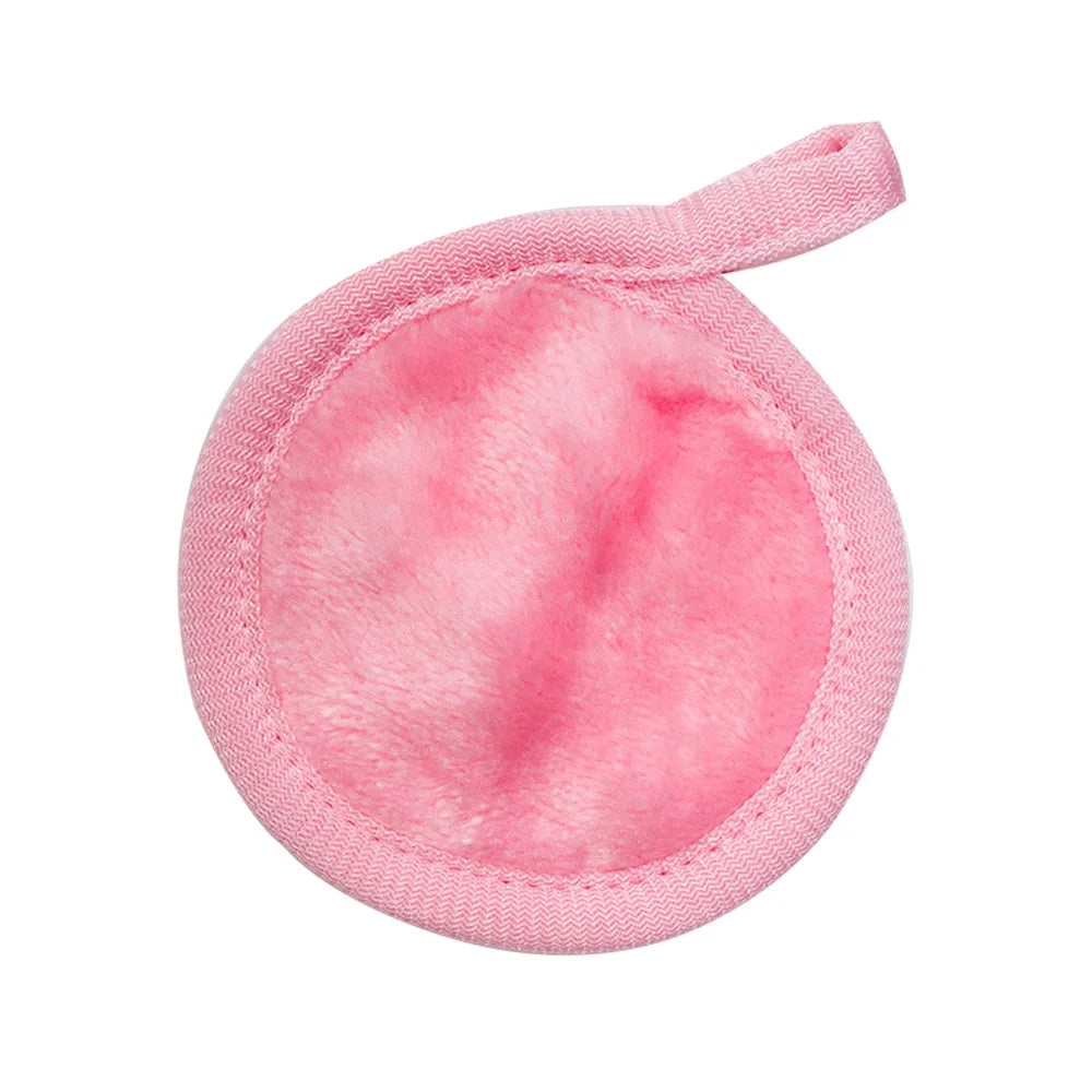 5 pçs Reusable cotton fiber makeup remover pads, washable facial cleansing pads, beauty makeup removal pads, facial beauty tools.
