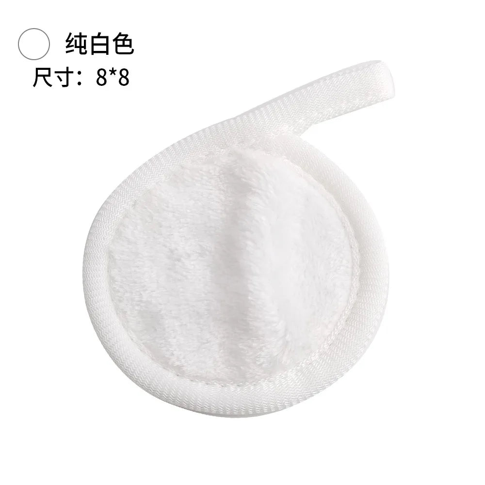 5 pçs Reusable cotton fiber makeup remover pads, washable facial cleansing pads, beauty makeup removal pads, facial beauty tools.
